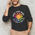 Make Your Mark For a International Dot Day Teacher Dot Lover Unisex Long Sleeve T-Shirt, funny gift