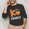 Matching Unity Day Orange Teacher Kindness Antibulliyng 2023 For Men Women Kids Unisex Long Sleeve T-Shirt, funny gift
