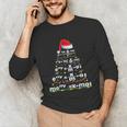 Math Equation Merry X-Mas Math Teacher Christmas Humor Men Women Kids Unisex Long Sleeve T-Shirt, funny gift