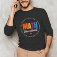 Math Interventionist Teacher Coach Squad Mathematics STEM Unisex Long Sleeve T-Shirt, funny gift Math Interventionist Teacher Coach Squad Mathematics STEM Unisex Long Sleeve T-Shirt, funny gift
