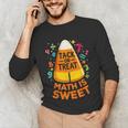 Math Teacher Halloween Costume Trick Or Treat Math Sweet Unisex Long Sleeve T-Shirt, funny gift Math Teacher Halloween Costume Trick Or Treat Math Sweet Unisex Long Sleeve T-Shirt, funny gift