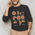 Maths Day Costume Idea Kids Teachers Pizza Slice Fraction Unisex Long Sleeve T-Shirt, funny gift