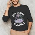 Microbiology Lab Love Culture Biology Teacher Lab Tech Unisex Long Sleeve T-Shirt, funny gift