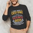 Middle School Science Teacher Halloween Costume For Men Women Unisex Long Sleeve T-Shirt, funny gift Middle School Science Teacher Halloween Costume For Men Women Unisex Long Sleeve T-Shirt, funny gift