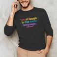 ML Teacher Unisex Long Sleeve T-Shirt, funny gift ML Teacher Unisex Long Sleeve T-Shirt, funny gift