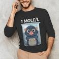 Mole Chemistry Chemist Student Science Teacher Unisex Long Sleeve T-Shirt, funny gift