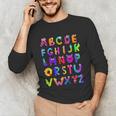 Monster ABC Cute Alphabet Halloween Teacher Costume Kids Unisex Long Sleeve T-Shirt, funny gift Monster ABC Cute Alphabet Halloween Teacher Costume Kids Unisex Long Sleeve T-Shirt, funny gift