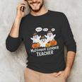 Multilingual Learner Teacher Spooky Halloween ESL Teacher Unisex Long Sleeve T-Shirt, funny gift Multilingual Learner Teacher Spooky Halloween ESL Teacher Unisex Long Sleeve T-Shirt, funny gift