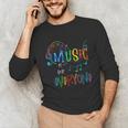 Music Is For Everyone Love For Music Teachers Unisex Long Sleeve T-Shirt, funny gift