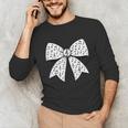 Music Notes Coquette Bow Music Teacher School Musician Band Unisex Long Sleeve T-Shirt, funny gift Music Notes Coquette Bow Music Teacher School Musician Band Unisex Long Sleeve T-Shirt, funny gift