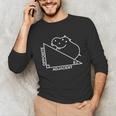 Nerdy Hippotenuse Hypotenuse Hippopotamus Math Teacher Unisex Long Sleeve T-Shirt, funny gift Nerdy Hippotenuse Hypotenuse Hippopotamus Math Teacher Unisex Long Sleeve T-Shirt, funny gift