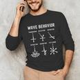 Nerdy Vintage Wave Behavior Physics Science Teacher Geek Men Women Girls Kids Unisex Long Sleeve T-Shirt, funny gift Nerdy Vintage Wave Behavior Physics Science Teacher Geek Men Women Girls Kids Unisex Long Sleeve T-Shirt, funny gift
