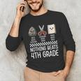 Nothing Beats 4th Grade Back To School Kids Teachers Unisex Long Sleeve T-Shirt, funny gift Nothing Beats 4th Grade Back To School Kids Teachers Unisex Long Sleeve T-Shirt, funny gift