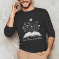 One-More Chapter Wildflower Reading Teacher Library Bookish Unisex Long Sleeve T-Shirt, funny gift One-More Chapter Wildflower Reading Teacher Library Bookish Unisex Long Sleeve T-Shirt, funny gift
