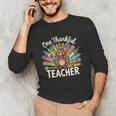 One Thankful Teacher Cute Thanksgiving Turkey School Unisex Long Sleeve T-Shirt, funny gift One Thankful Teacher Cute Thanksgiving Turkey School Unisex Long Sleeve T-Shirt, funny gift
