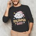 Pajama Day School Spirit Week Fun Cloud Teacher Unisex Long Sleeve T-Shirt, funny gift Pajama Day School Spirit Week Fun Cloud Teacher Unisex Long Sleeve T-Shirt, funny gift