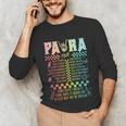 Para Tour Paraprofessional Squad Rock Teacher Back To School Unisex Long Sleeve T-Shirt, funny gift Para Tour Paraprofessional Squad Rock Teacher Back To School Unisex Long Sleeve T-Shirt, funny gift