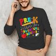 Pre-k Where The Adventure Begins First Day Of Prek Teacher Unisex Long Sleeve T-Shirt, funny gift Pre-k Where The Adventure Begins First Day Of Prek Teacher Unisex Long Sleeve T-Shirt, funny gift