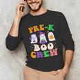Pre-K Boo Crew Cute Ghost Halloween Costume Teacher Student For Men Women Kids Unisex Long Sleeve T-Shirt, funny gift Pre-K Boo Crew Cute Ghost Halloween Costume Teacher Student For Men Women Kids Unisex Long Sleeve T-Shirt, funny gift