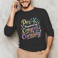 Pre-K Crayons & Curiosity Preschool Teachers Life Tie Dye Unisex Long Sleeve T-Shirt, funny gift Pre-K Crayons & Curiosity Preschool Teachers Life Tie Dye Unisex Long Sleeve T-Shirt, funny gift