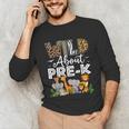Pre-k Teacher Kids Back To School Wild About Pre-k Unisex Long Sleeve T-Shirt, funny gift