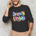 Preppy Seventh Grade Back To School 7th Grade Teachers Girls Unisex Long Sleeve T-Shirt, funny gift Preppy Seventh Grade Back To School 7th Grade Teachers Girls Unisex Long Sleeve T-Shirt, funny gift