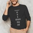Present Active Conjugation Latin Teacher Latin Language Unisex Long Sleeve T-Shirt, funny gift Present Active Conjugation Latin Teacher Latin Language Unisex Long Sleeve T-Shirt, funny gift