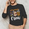 Principal Boo Crew Ghost Halloween Teachers School Matching Unisex Long Sleeve T-Shirt, funny gift