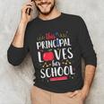 This Principal Loves Her School Teacher Appreciation Unisex Long Sleeve T-Shirt, funny gift