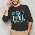 I Promise To Teach Love Hanukkah Chanukah Jewish Teacher Unisex Long Sleeve T-Shirt, funny gift I Promise To Teach Love Hanukkah Chanukah Jewish Teacher Unisex Long Sleeve T-Shirt, funny gift