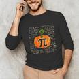 Pumpkin Pi Math Teacher Halloween Pumpkin Pi Unisex Long Sleeve T-Shirt, funny gift Pumpkin Pi Math Teacher Halloween Pumpkin Pi Unisex Long Sleeve T-Shirt, funny gift