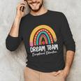Rainbow Pencil Dream Exceptional Education Team SPED Teacher Unisex Long Sleeve T-Shirt, funny gift Rainbow Pencil Dream Exceptional Education Team SPED Teacher Unisex Long Sleeve T-Shirt, funny gift