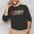 Retired Chemistry Teacher Science Retirement Chemistry Unisex Long Sleeve T-Shirt, funny gift