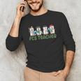 Retro Christmas Snowman FCS Teacher Family Consumer Science Unisex Long Sleeve T-Shirt, funny gift Retro Christmas Snowman FCS Teacher Family Consumer Science Unisex Long Sleeve T-Shirt, funny gift