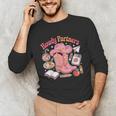 Retro Howdy Partners Cowgirl Cowboy Teacher Back To School Unisex Long Sleeve T-Shirt, funny gift
