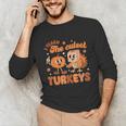 Retro I Teach The Cutest Turkey Thanksgiving Pumpkin Teacher Unisex Long Sleeve T-Shirt, funny gift Retro I Teach The Cutest Turkey Thanksgiving Pumpkin Teacher Unisex Long Sleeve T-Shirt, funny gift