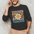 Retro Teacher Daisy Colorful Elementary School Teacher Unisex Long Sleeve T-Shirt, funny gift Retro Teacher Daisy Colorful Elementary School Teacher Unisex Long Sleeve T-Shirt, funny gift