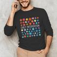 Retro Wildflower Early Intervention Teacher Interventionist Unisex Long Sleeve T-Shirt, funny gift