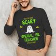 Scary Special Education Ed Teacher Costume Halloween Easy Unisex Long Sleeve T-Shirt, funny gift Scary Special Education Ed Teacher Costume Halloween Easy Unisex Long Sleeve T-Shirt, funny gift