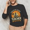 This Is My Scary Teacher Costume Halloween Unisex Long Sleeve T-Shirt, funny gift This Is My Scary Teacher Costume Halloween Unisex Long Sleeve T-Shirt, funny gift