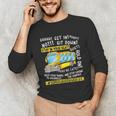 School Bus Driver Life Last Day Of School Teacher Kids Unisex Long Sleeve T-Shirt, funny gift