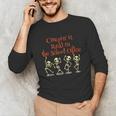 School Office Clerk Creepin' It Real HALLOWEEN Teacher Shirt Unisex Long Sleeve T-Shirt, funny gift