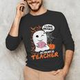 Science Teacher Cute Ghost Halloween Teacher Men Women Unisex Long Sleeve T-Shirt, funny gift Science Teacher Cute Ghost Halloween Teacher Men Women Unisex Long Sleeve T-Shirt, funny gift
