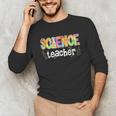 Science Teacher Tie Dye Science Teaching Back To School Unisex Long Sleeve T-Shirt, funny gift