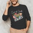 Second Grade Teacher Leopard Pencil 2nd Grade Women Teacher Unisex Long Sleeve T-Shirt, funny gift Second Grade Teacher Leopard Pencil 2nd Grade Women Teacher Unisex Long Sleeve T-Shirt, funny gift