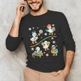 Silly Goose Behavior Analyst RBT ABA Therapy SPED Teacher Unisex Long Sleeve T-Shirt, funny gift