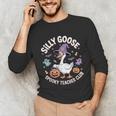 Silly Goose Spooky Teacher Club Halloween Witch Ghost Unisex Long Sleeve T-Shirt, funny gift Silly Goose Spooky Teacher Club Halloween Witch Ghost Unisex Long Sleeve T-Shirt, funny gift