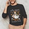 Silly Goose Teachers Club Cozy Fall Teacher Unisex Long Sleeve T-Shirt, funny gift Silly Goose Teachers Club Cozy Fall Teacher Unisex Long Sleeve T-Shirt, funny gift