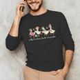 Silly Teachers Build Character Goose Teacher Back To School Unisex Long Sleeve T-Shirt, funny gift Silly Teachers Build Character Goose Teacher Back To School Unisex Long Sleeve T-Shirt, funny gift