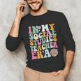 In My Social Studies Teacher Era Cute Social Studies Teacher Unisex Long Sleeve T-Shirt, funny gift In My Social Studies Teacher Era Cute Social Studies Teacher Unisex Long Sleeve T-Shirt, funny gift